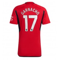 Manchester United Alejandro Garnacho #17 Hjemmedrakt 2023-24 Kortermet